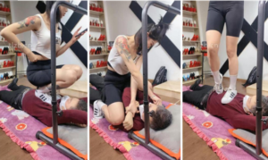 【冰诺】瑜伽女神换多双鞋全体重踩踏-97LZTD-96921