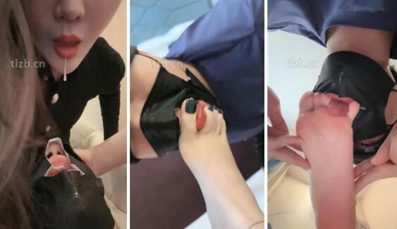 【安主】喂拉丝浓痰品尝脚趾缝丝袜内裤塞嘴胯下辱-97LZTD-96591