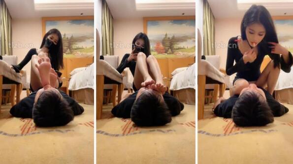 【冷爷】模特S-裸足插嘴踩踏喂食-97LZTD-97416