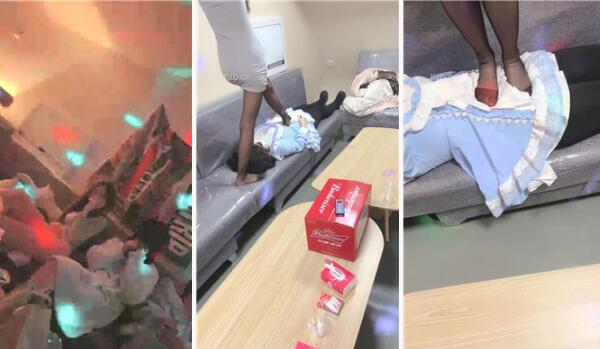 【天津女仆店S】素人母畜-舔臭脚遛狗骑马黑丝脚踩踏【完整版】-97LZTD-97363