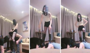 【沐夏夜】骑着抖M男友虐绿帽奴-97LZTD-97055