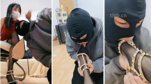 【奶味小仙女】铆钉高跟黑丝-继母羞辱卑微狗儿子-97LZTD-97074