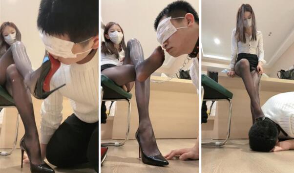 【阿月大王】黑丝高跟-超诱惑调狗学生-97LZTD-97707