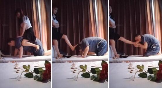 【半糖】美女技师S-踩踏舔脚舔鞋-97LZTD-97753