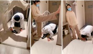 【大小姐】双S-裸足白袜脚狂舔舔脏鞋-97LZTD-97800