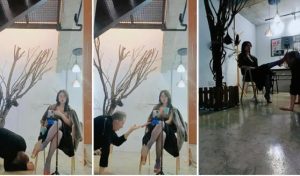 【绯闻王妃】圈养狗犬化爬行打手心重口强制喂食-97LZTD-97807