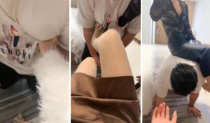 【江江】双S-闻舔臭脚丫踩踏提档转胯-97LZTD-97849