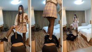 【可可妈妈】JK学生主-口嗨狗迟到被暴揍-97LZTD-97976