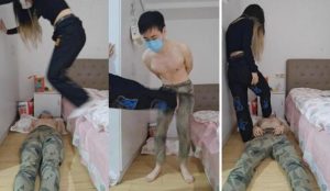 【啦啦啦】小野主人超暴力跳踩