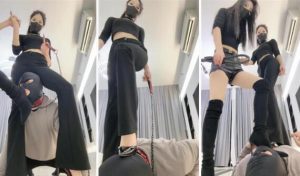 【萱萱】双S-长靴高跟美腿-不听话就得挨揍【双视角版】-97LZTD-98055
