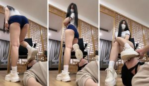 【小x大王】体校女神-运动后脏鞋臭袜虐狗-97LZTD-98101