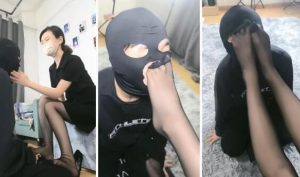 【梓S】闻脚识味错了挨巴掌-97LZTD-98172