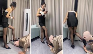 【樱木花道】绿帽老公被拴着羞辱-97LZTD-98371