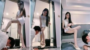【司宁青】超重口教训偷姨妈巾的狗奴-97LZTD-98475