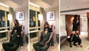 【琪琪大人】白富美S-性感黑丝诱惑-97LZTD-98540