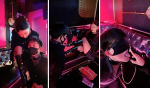 【潘妮女王】KTV-开发送酒服务生做狗-97LZTD-98567