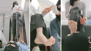 【妮蔻】运动后超臭运动鞋白袜气味辱-97LZTD-98581