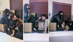 【诗琪】皮衣严厉女王-重度连环耳光【双视角版】-97LZTD-98612