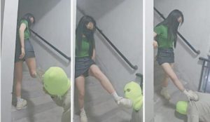 【颜颜】户外楼道调-跪舔小白鞋白袜臭脚窒息插嘴-97LZTD-98659