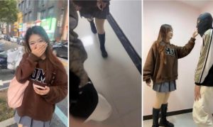 【樱木花道】户外搭讪大学生-耳光长靴提档白袜肉丝全体重踩-97LZTD-98663