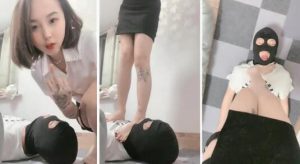 【墨妈妈】全体重踩脖窒息专场-97LZTD-98769