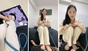 【绵绵】绿帽男友伺候我约会回家-97LZTD-98814