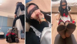 【米开朗】母畜-女仆装-吊绑鞭打刑虐【下】-97LZTD-98855