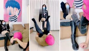 【美离子】堵上狗嘴重度踢踹碎蛋-97LZTD-98931
