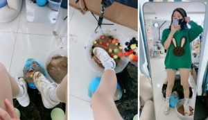 【美离子】年度超重口-无底限畜化脏泥混水果踩食-97LZTD-98932