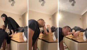 【樱木花椒】绿帽男友伺候我起床-97LZTD-99019
