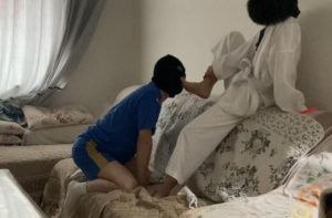 【足下生辉】跆拳道女同暴虐小偷（剧情、袜脚踩踏、羞辱、腿绞）YC-240407-3-97LZTD-99043