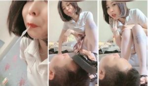 【墨妈妈】口水专场-全程口水喷脸-极度反差羞辱-虐乳-97LZTD-99049