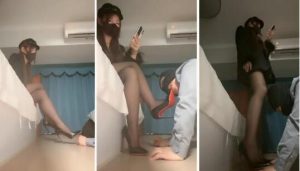 【不甜】长靴黑丝踩地毯狗提档耳光吐口水舔-97LZTD-99078