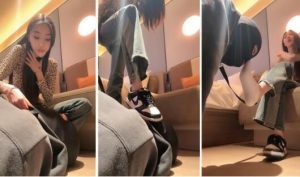 【凉子阿】清理耐克脏鞋白棉袜赏赐圣水-97LZTD-99129