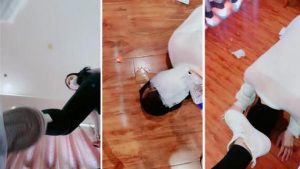 【古筝少女】狗舌清理脏鞋骑马转胯重度鞭打踩踏滴【完整版】-97LZTD-99159