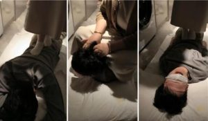 【樊樊】超臭棉袜踩踏羞辱脚喂食-97LZTD-99202