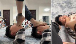 【安主子】长时间-棉袜脚下的绿帽男友-97LZTD-99221