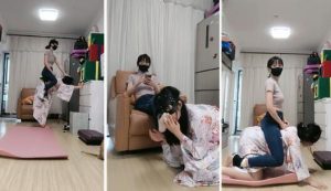 【暴力美学】日本母畜-转胯碾压踩狗头踩踏喂食闻舔白袜裸足-97LZTD-99247