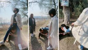 【爵恋霸主】双S-户外-骑马遛狗吊绑虐打踩踏【双视角完整版】-97LZTD-99285