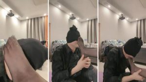 【三娘】老狗求虐脏长靴踩虐鞭打耳光踢踹吐口水赏赐圣水恋足舔-97LZTD-99294