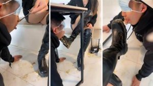 【Esse殿下】超恶心重口-泥巴脏长靴踩踏喂食-97LZTD-99423