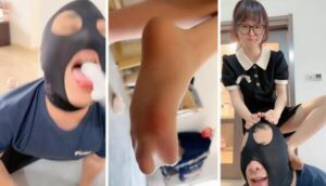 【Siu姐姐】肉丝美腿+白船袜踩虐狗废物-97LZTD-99551