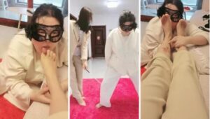 【凌儿女神】母畜-犬化遛狗裸足狂舔高跟踩-97LZTD-99702