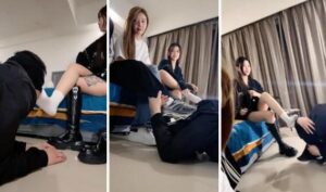 【文文文文】多S群调踢踹暴揍桌底舔脏鞋腿绞窒息【双视角版】-97LZTD-99796