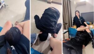 【文文文文】多S群调踢踹暴揍桌底舔脏鞋腿绞窒息【双视角版】-97LZTD-99796