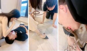【子涵大人】捆绑踢踹骑马高跟碾压踩强制圣水鞋底喂食-97LZTD-99821