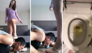 【伍玥】圈养人形犬-伺候主人约会回家-97LZTD-99824