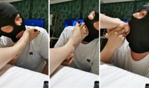【皮皮】约会回家绿帽老公伺候-97LZTD-99835