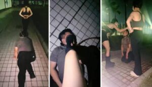 【纯一】3S-户外-轮流虐打踢踹遛狗舔脏鞋踩踏【三视角完整版】-97LZTD-99931