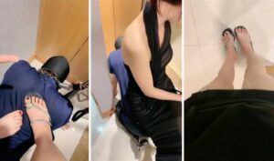 【程雪】3S-足深喉口水踩踏虐乳强制圣水含高跟【三视角版】-97LZTD-99932
